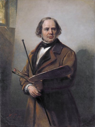 Jan Willem Pieneman (1779-1853) by Nicolaas Pieneman